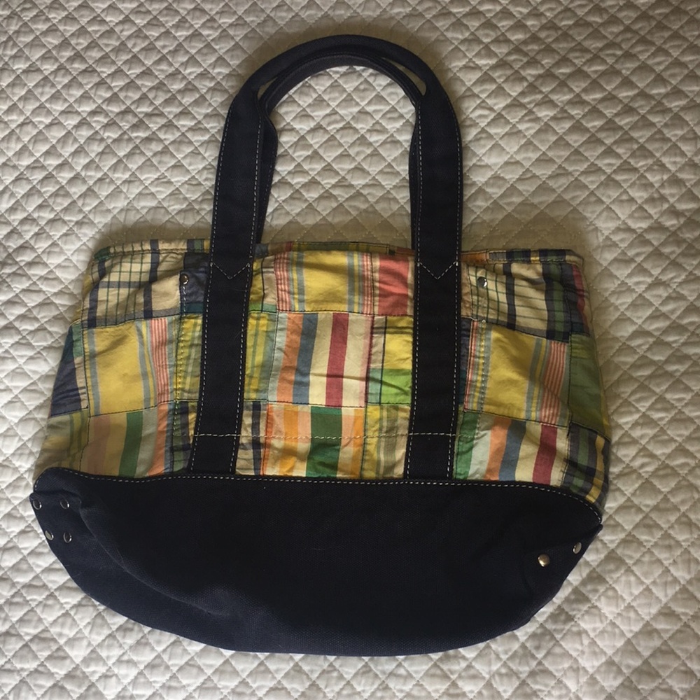 J. Crew Madras Purse
